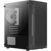 Корпус mATX Без БП Aerocool ACCS-PV32033.11 Trinity Mini-G-BK v2 черный 6x120мм 1xUSB 2.0 2xUSB 3.0 audio bott PSU