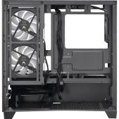 Корпус mATX без БП Formula Crystal Z1M черный 7x120мм 1xUSB 2.0 1xUSB 3.0 audio bott PSU