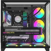 Корпус ATX Без БП Formula CRYSTAL Z9 B Crystal Z9 черный 7x120мм 2xUSB 3.0 audio bott PSU