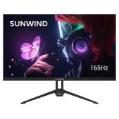 Монитор 24 SunWind SUN-M24BA107 черный IPS LED 16:9 HDMI матовая 300cd 178гр/178гр 1920x1080 165Hz G-Sync DP FHD 2.9кг
