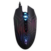 Мышь A4-Tech X77 MAZE черный оптическая 2400dpi USB 8but