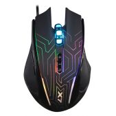 Мышь A4-Tech X87 MAZE черный оптическая 2400dpi USB 8but