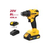 Дрель-шуруповерт аккумуляторная Deli DC120 2 АКБx2Ач + Зарядное устройство, 20В, 45Нм, сумка