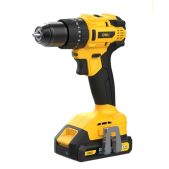 Дрель-шуруповерт аккумуляторная Deli DC150 2 АКБx2Ач + Зарядное устройство, 20В, 50Нм, сумка