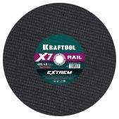 Диск отрезной Kraftool 36258-400-4.0 X7-EXTREM RAIL 400x4.0 / 25.4мм для бензореза по Ж/Д рельсам