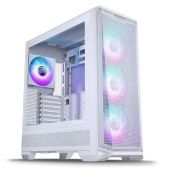 Корпус ATX Без БП Phanteks PH-EC400GA_DMW01 Eclipse G400A, White, 4x140mm ARGb вентилятор + ARGb Strip, боковая панель Tempered Glass, Mid-Tower
