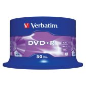 Диск DVD+R Verbatim 43550 4.7Gb 16x Cake Box 50шт