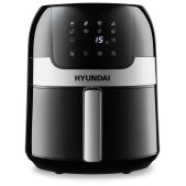 Аэрогриль Hyundai HYF-3555 1.5кВт черный/серебристый