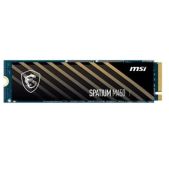 Накопитель SSD 1000Gb MSI S78-440L0M0-P83 Spatium M450 M.2 22x80mm, NVMe, PCIe 4.0 x4, 3D TLC, R/W 3400/2500, IOPs, TbW 350, DWPD 0.19