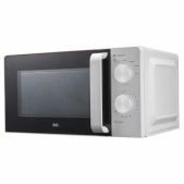 СВЧ печь BQ MWO 20004SM/W, объем 20 л, мощность 700 Вт, механическое управление, белая