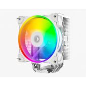 Кулер для процессора ID-CoolING SE-214-XT ZF White LGA1700/1200/115X/AM5/AM4 TDP 180W, PWM, 4 тепл.трубки прямого контакта, вентилятор 120мм, Addressable RGb LED, белый RET