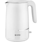 Чайник Vitek VT-1104 1.5л. 2.2кВт разноцветный корпус: металл/пластик