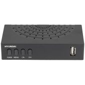 Ресивер DVB-T2 Hyundai H-DVB440 черный