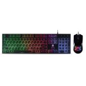 Игровой набор клавиатура+мышь Smartbuy SBC-251750G-K Rush Sparkle черный