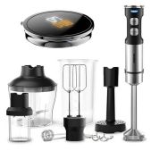 Блендер Centek CT-1367 В500Вт, 8 в 1, дисплей, нерж, измельч.,венчик, кофе, 650мл + мерный стакан 800мл