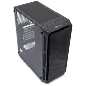 Корпус ATX без БП Oklick OCC-MD301 черный 6x120мм 2xUSB 2.0 1xUSB 3.0 audio bott PSU