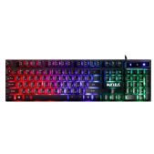 Клавиатура Smartbuy RUSH 320 SBK-320G-K черная Nucleus игровая мультимедийная USB