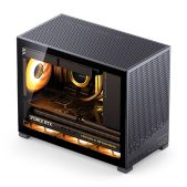 Корпус mATX без БП Jonsbo D32 Pro Black боковая панель из закаленного стекла, черный