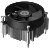Кулер для процессора Pccooler R95-I 95W, 4-pin PWM, 60mm, Al/Cu, -mm, 1x95mm, 38.61CFM, 31.2dBA, 2800RPM, S: 1200/115X/1700/1851, серебристый, black