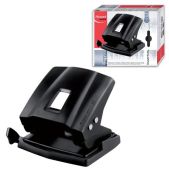 Дырокол Maped 403411 Essentials Metal, металлический, большой, на 35 листов, черный