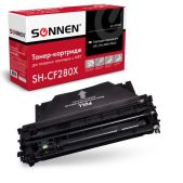 Картридж лазерный Sonnen 362438 SH-CF280X для HP LaserJet Pro M401/M425,, ресурс 6500 стр.