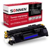 Картридж лазерный Sonnen 362441 SH-CF280A/CE505A HP LJ M401/425/P2035/2055, ресурс 2300 стр.