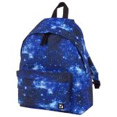 Рюкзак Brauberg 229885 сити-формат универсальный, Space, синий, 41х32х14 см