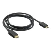 Кабель аудио-видео Buro BHP DPP_HDMI-2 v. 1.2 DisplayPort m /HDMI m 2м. позолоч.конт. черный