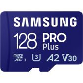 Карта памяти MicroSDXC 128Gb Samsung MB-MD128SA Pro Plus 180Mb/s R/W 180/ 130 MB/s / UHS-I /U3/V30/A2