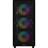 Корпус ATX без БП Formula Mana Dynamic черный MANA DYN BK 6x120мм 2xUSB 3.0 1xUSB3.1 audio bott PSU
