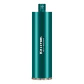 Коронка по железобетону Kraftool 29825-132 Diamond 132мм 450мм, 1 1/4, лазерная сварка сегментов, Алмазная