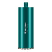 Коронка по железобетону Kraftool 29825-162 Diamond 162мм 450мм, 1 1/4, лазерная сварка сегментов, Алмазная