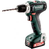 Дрель-шуруповерт аккумуляторная Metabo 601036500 PowerMaxx BS 12 патрон быстрозажимной кейс в комплекте