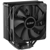 Кулер для процессора Pccooler PALADIN EX400 ARGB 180W, 4-pin PWM, 157mm, Al/Cu, 4x6mm, ARGB, 1x120мм, 73.6CFM, 28.6dBA, 1800RPM, S: 1851/1700/1200/115X, AM5/AM4, black