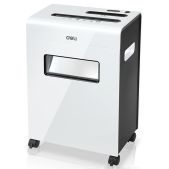 Шредер Deli E9911-EU Shred capacity: 8 Shred size: 4x25 Working time: 5min Bin capacity: 16L