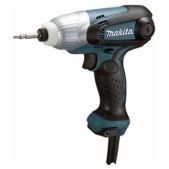 Шуруповерт ударный Makita TD0101 TD 0101 230Вт, 0-3200уд/мин, 100Нм, патрон 6-ти гранник 6.35, 0.99кг, коробка