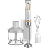 Блендер Centek 23450 CT-1347 White 800Вт, Турбо-режим, стальная насадка, стакан 600 мл, чоппер, венчик