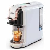 Кофемашина капсульная HIBREW AC-514K White H2B, 1450 Вт, объем 0.6 л, белая, 37194 5 в 1 NES/DG/чалды/молотый/K-Cup