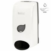 Дозатор для жидкого мыла Лайма 606551 Professional ECO, наливной, 1 л, белый, ABS-пластик