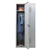 Шкаф металлический для одежды Практик LS-21-80, двухсекционный, 1830х800х500мм, 35 кг