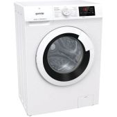 Стиральная машина Gorenje WHE72SFS Узкая 85x59.5x46, фронтальная загрузка, 7 кг, 1200 об/мин, цифровой дисплей, 15 программ, A-30%, белая
