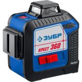 Лазерный нивелир Зубр 34906-2_z01 Профессионал Крест 360 N2, 20 - 70 м