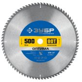 Диск пильный Зубр 36903-500-50-80_z01 Оптима Профессионал, 500 x 50мм, 80Т по дереву