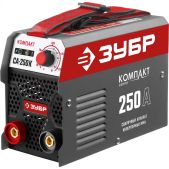 Сварочный аппарат Зубр СА-250К ММА, 250 А, КОМПАКТ, инверторный, макс. электрод диам. 6.0мм