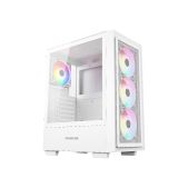 Корпус ATX без БП Powercase CMAYW-A4 Mistral AY4W ARGB, Tempered Glass, 4x 120мм ARGB Fans, белый