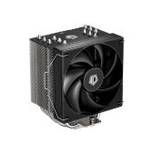 Кулер ID-CoolING SE-610-XT BASIC LGA1851/1700/1200/115X/AM5/AM4 TDP 250W, PWM, черный, 6 тепл.трубок + медная база, вентилятор 120мм RET