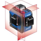 Нивелир лазерный Зубр 34908_z01 КРЕСТ 3D, 20 - 70 м, Профессионал 34908