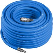 Шланг воздушный Зубр 6481-20 20 м, 10 х 15мм, 20 бар, с фитингами рапид, Профессионал