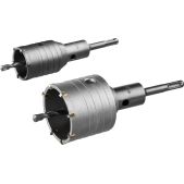 Набор коронок по бетону Зубр 29185-H2-1 d 50, 68мм, Alu кейс, с оснасткой, Профессионал