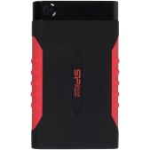 Внешний жесткий диск 1Tb Silicon Power SP010TBPHDA15S3L Armor A15, 2.5, USB 3.2, черный/Красный